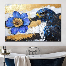 Hawk Soar and Blossom - Alicia Smith - NicheCanvas