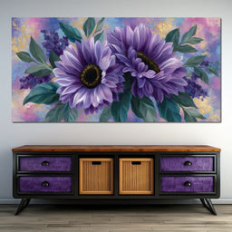 Lavender Blooms Radiance - NicheCanvas