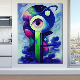 Cubist Consciousness - TooplesArt - NicheCanvas