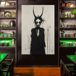 Veiled Presence of Shadows - NicheCanvas