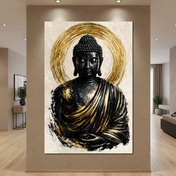 Silent Radiance of the Gilded Soul - NicheCanvas