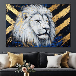 Majestic Lion Monarch Roar - Alicia Smith - NicheCanvas