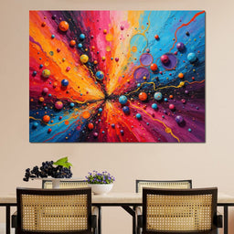 Colorful Modern Art 081 - Johanjjf - NicheCanvas