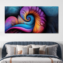 Whirlpool of Rainbow Time - TooplesArt - NicheCanvas