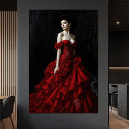 Midnight Flamenco - TooplesArt - NicheCanvas