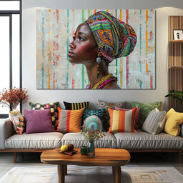 Vibrant Cultural Essence - Sakeem Gibbs - NicheCanvas