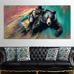 Frontier Rider of the Great Bear - NicheCanvas