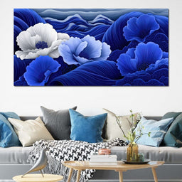 Blossoms by the Azure Seal - TooplesArt - NicheCanvas