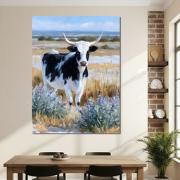 Longhorn Meadow Wildflowers - NicheCanvas