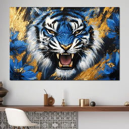 Fury of the Midnight Tiger - Alicia Smith - NicheCanvas