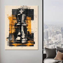 King of Abstract Warfare - NicheCanvas