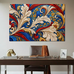 Royal Baroque in Bloom - TooplesArt - NicheCanvas
