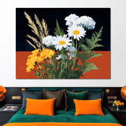 Wildflower Gathering Radiance - NicheCanvas