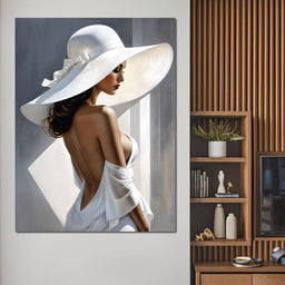 Female Portrait 350 - Johanjjf - NicheCanvas