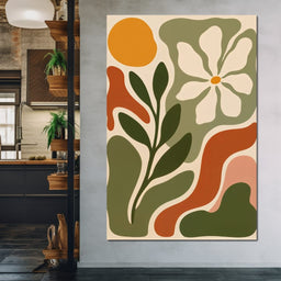 Daisy Maps For A Gentle Planet - TooplesArt - NicheCanvas