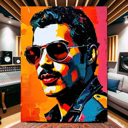 Freddie Mercury - Johanjjf - NicheCanvas