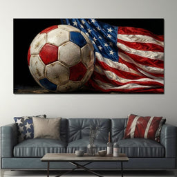 National Soccer Pride - NicheCanvas