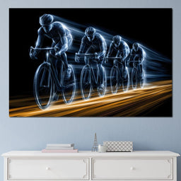 Kinetic Pulse of the Peloton - NicheCanvas