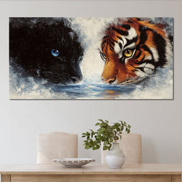 Feline Reflection Harmony - NicheCanvas