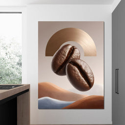 Harmony of Coffee Dreams - NicheCanvas