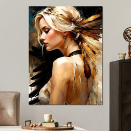 Female Portrait 0024 - Vizahn Burger - NicheCanvas