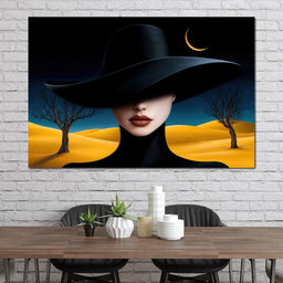 Enigmatic Beauty - TooplesArt - NicheCanvas