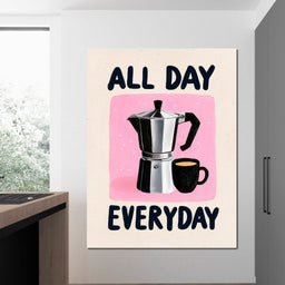 All Day Coffee Ritual - NicheCanvas