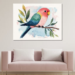 Tropical Branch Retreat - NicheCanvas