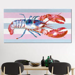 Oceanic Lobster Symphony - NicheCanvas