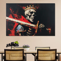 Majestic Shadows of Royal Descent - NicheCanvas