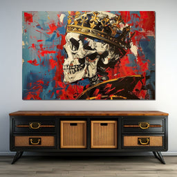 Revelation of Regal Skeletons - NicheCanvas