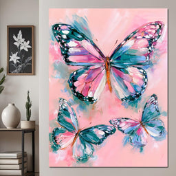 Fluttering Past The Pale Horizon - NicheCanvas