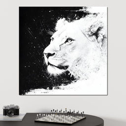 Lioness Vision - NicheCanvas