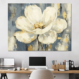 Petals of Tranquil Blossom - NicheCanvas