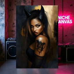 Enigmatic Starlit Rebellion - NicheCanvas