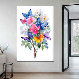 Butterfly Garden Bouquet Sale - NicheCanvas