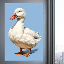 Noble Duck Standing Tall - NicheCanvas