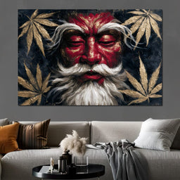 Sages Gold Leaf Meditation - NicheCanvas