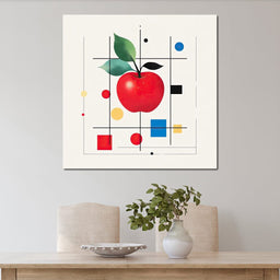 Geometric Harvest Delight - NicheCanvas