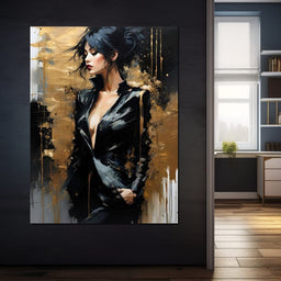 Female Portrait 0052 - Vizahn Burger - NicheCanvas