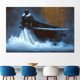 Majestic Shadowed Sentinel - NicheCanvas