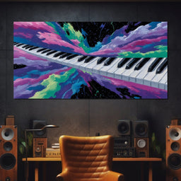 Keys of Celestial Melody - NicheCanvas