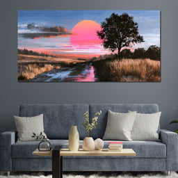 Broken Light Beyond The Meadow Edge - NicheCanvas