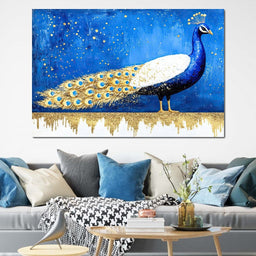 Royal Plumes Celestial Enchantment - NicheCanvas