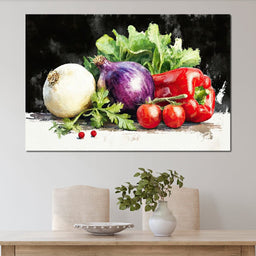 Harvest Harmony Still Life - NicheCanvas