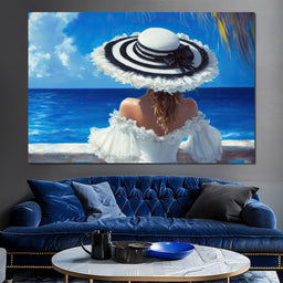 Seaside Reflections Majestic Day - NicheCanvas