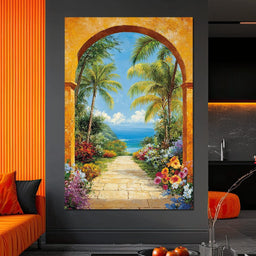 Tropical Vacation - NicheCanvas