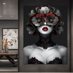 Female Portrait 280 - Johanjjf - NicheCanvas