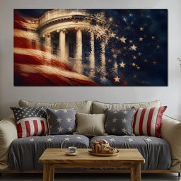 Republic Fading Into the Stars - NicheCanvas