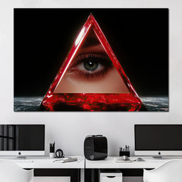 Prism Reflections Awakening - NicheCanvas